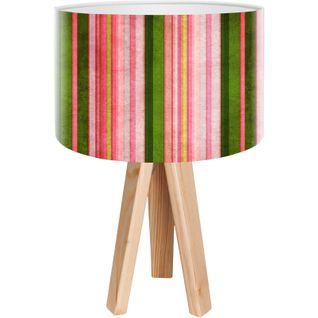 Lampe De Chevet Bois Multicolore 30x30x45cm