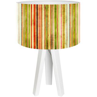 Lampe De Chevet Bois Multicolore 30x30x45cm