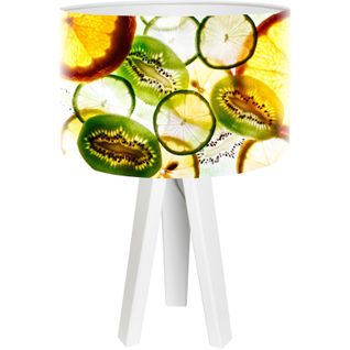 Lampe De Chevet Bois Multicolore 30x30x45cm