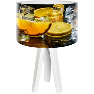 Lampe De Chevet Bois Multicolore 30x30x45cm