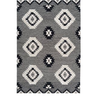 Tapis Ethnie 400 80 X 150 Cm Gris