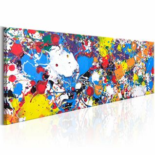 Tableau Illumination Arc-en-ciel 135 X 45 Cm Multicolore