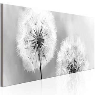 Tableau Mémoires D'été 120 X 40 Cm Blanc