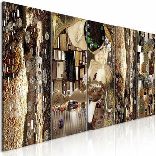 Tableau Ensemble Pour Toujours Étroit 200 X 80 Cm Marron