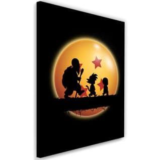 Tableau Dragon Ball Hakuna Matata 40 X 60 Cm Noir