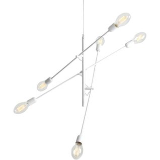 Suspension Acier Blanc 250x100x50cm