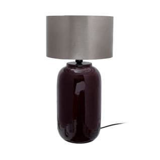 Lampe De Salon Berry, Argent 31x31x57,5cm