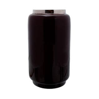 Vase Berry Et Argent 15x15x24,5