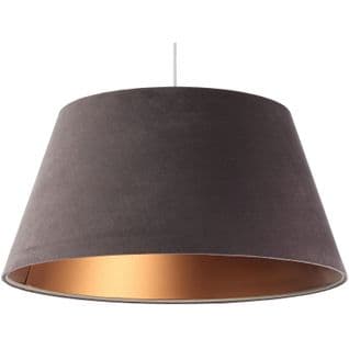 Suspension Tissu Marron 50x50x27cm