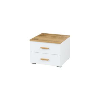 Lot De Deux Tables De Chevet Design Pour Votre Chambre à Coucher, Collection Wood