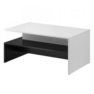 Table Basse Design Collection Ramos Noir Et Blanc.