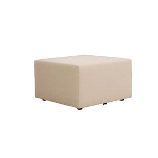 Pinot - Pouf Pour Canapé Modulable En Tissu, Made In France - Beige