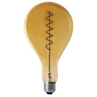 Ampoule Ps160 Filaments LED "spiral" 6w Ambre