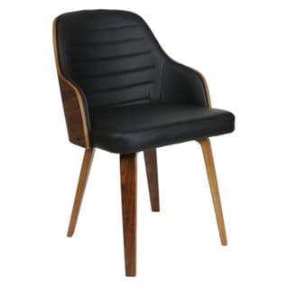 Fauteuil Design Rétro Nash - Noir