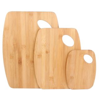 Lot De 3 Planches À Découper "solva" 38cm Naturel