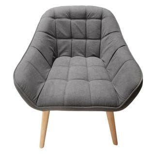 Fauteuil Design "magnus" 75cm Gris