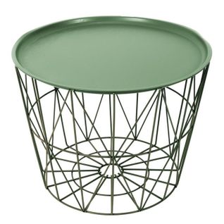 Table D'appoint Design "filaire" 52cm Vert