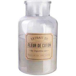 Bougie Parfumée Apothicaire 14.5 X 25.7 Cm Fleur De Coton