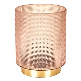 Lampe à Poser Design Embossé "lounge" 15cm Rose