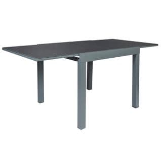 Table De Jardin Extensible "haria" 80-160cm Gris