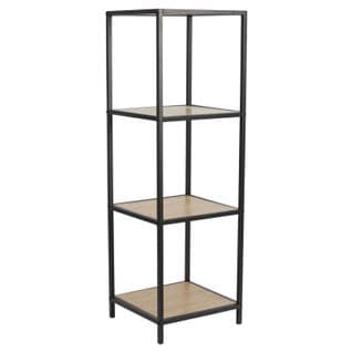 Etagère Modulable 3 Cases Métal Loka - Noir