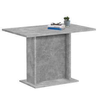 Table De Repas Design "sanary" 110 cm Gris Béton