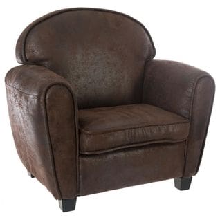 Fauteuil Pour Enfant Marron - L. 49 X L. 32 X H. 47 Cm