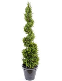 Plante Artificielle Haute Gamme Spécial Extérieur /cyprès Artificiel Juniperus Fome Spirale 160x55cm