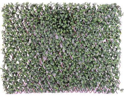 Plante artificielle haute gamme Spécial extérieur / CHARME PF PALISSADE - Dim : 100 x 200 cm