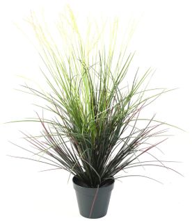 Plante artificielle haute gamme Spécial extérieur / Graminee artificielle - Dim : 80 x 50 cm