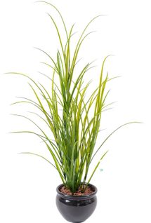 Plante artificielle haute gamme Spécial extérieur / Herbe artificielle - Dim : 100 x 45 cm