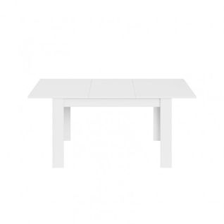Table Extensible Salle À Manger Coloris Blanc Artik - 78 X 140-190 X 90 Cm