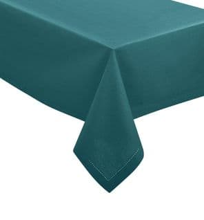 Lot De 12 Serviettes De Table Coloris Bleu Canard En Coton - L. 40 X L. 40 Cm