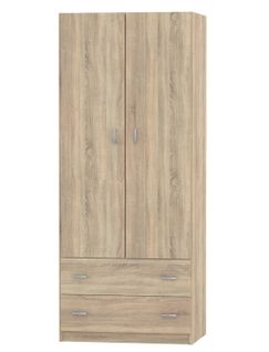 Armoire Placard / Meuble De Rangement Coloris Cambrian - H. 180 X L. 74 X P. 50 Cm