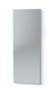 Miroir De Salle De Bain Coloris Blanc - Longueur 118,5  X Profondeur 2 X Hauteur 44  Cm