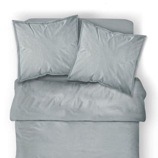 Housse De Couette Zinc - 100% Coton 57 Fils - 220 X 240 Cm - Gris