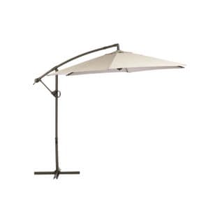 Parasol Déporté Rond Janeiro - Diam. 300 Cm - Taupe