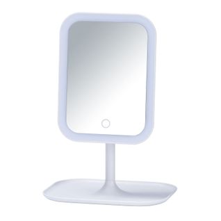 Miroir LED à Poser Bertiolo - Blanc