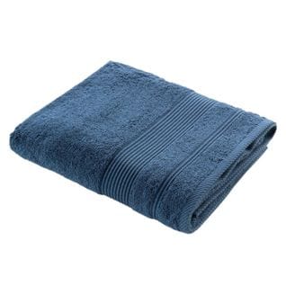 Drap De Douche Dayta - Eponge Unie 500 G/m² - 70 X 130 Cm - Saphir