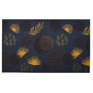 Tapis Must En Velours Imprimé Steppe - 50 X 120 Cm - Bleu