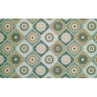 Tapis Must En Velours Imprimé Roca - 50 X 80 Cm - Vert