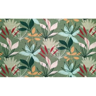 Tapis Must En Velours Imprimé Lisa - 50 X 120 Cm - Vert