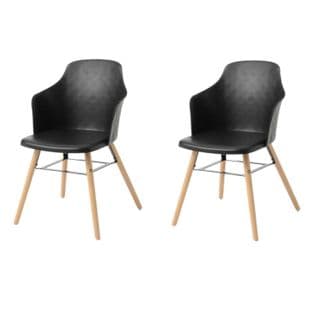 Lot De 2 Chaises Niels - Noir