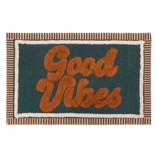 Tapis Rectangulaire Good Vibes - 60 X 90 Cm - Multicolore