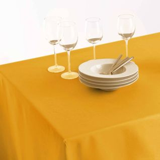 Nappe Anti-tache - 140 X 240 Cm - Jaune