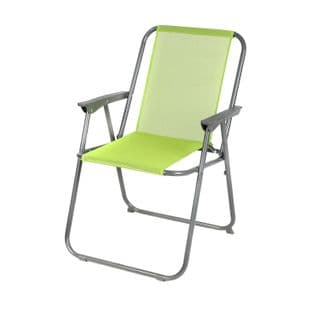 Chaise De Camping Pliable - Vert Anis