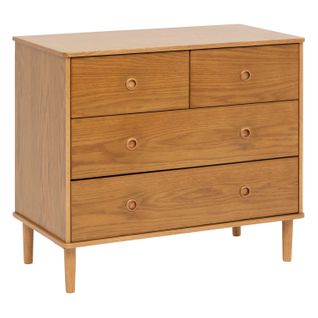 Commode 4 Tiroirs Charlie En Bois - Marron