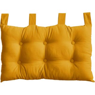 Tête De Lit Coussin Panama à Suspendre - 70 X 45 Cm - Moutarde