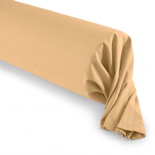 Taie De Traversin 45 X 185 Cm / 100% Coton 57 Fils/cm² - Taupe