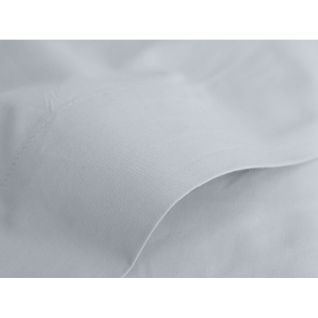 Drap Plat Percale Pur Coton 80 Fils/cm² - Neige - 180 X 290 Cm Pour Lit 1 Place